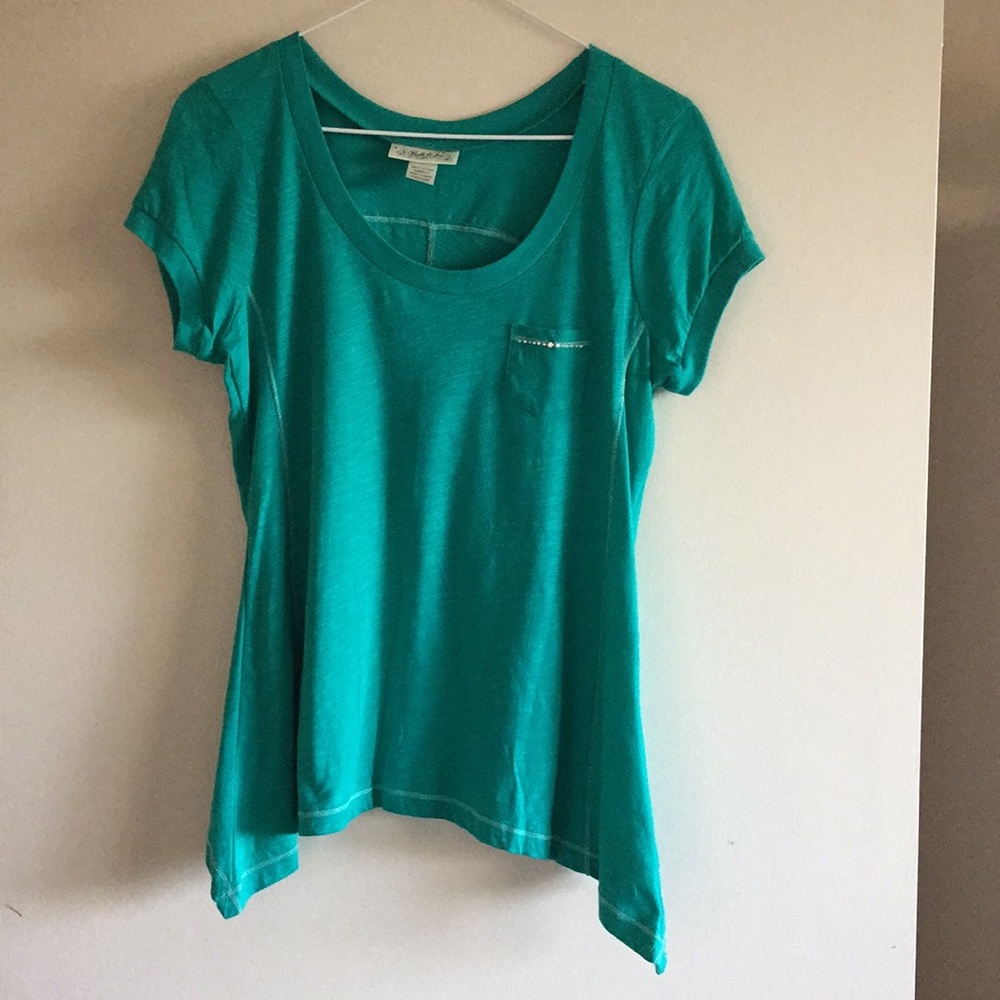 Green Casual Top